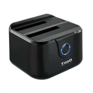Tooq TQDS-802B Dual Bay HDD Docking Station Black