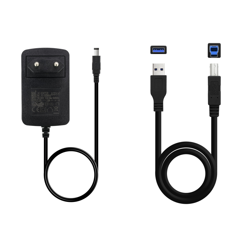 Tooq TQDS-802B Dual Bay HDD Docking Station Black Tooq TQDS-802B Dual Bay HDD Docking Station Black
