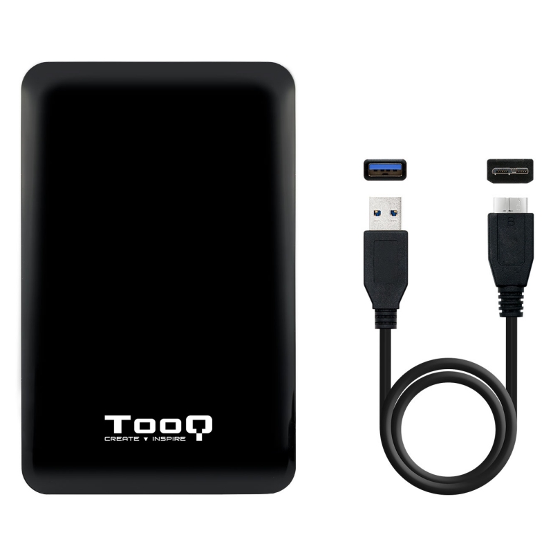 Tooq TQE-2538B Slim HDD Enclosure 2.5" USB 3.1 Gen 1 Tooq TQE-2538B Slim HDD Enclosure 2.5" USB 3.1 Gen 1