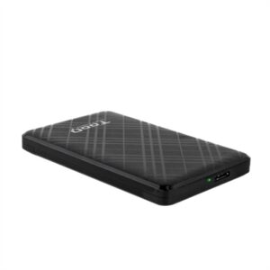 Tooq 2.5" SATA USB3.1 Gen1 External Enclosure Black