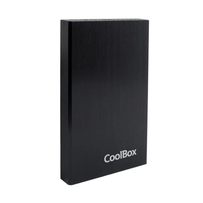 Coolbox Caixa HDD 3.5" SCA-3533 USB3.0 Preta Alumínio
