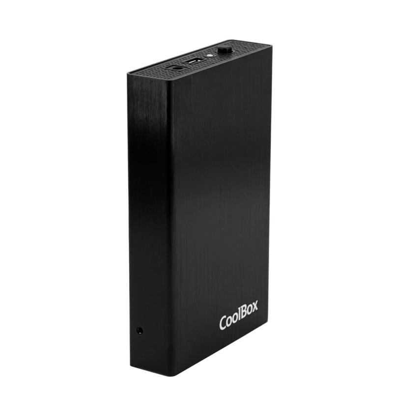 Coolbox Caixa HDD 3.5" SCA-3533 USB3.0 Preta Alumínio Coolbox Caixa HDD 3.5" SCA-3533 USB3.0 Preta Alumínio