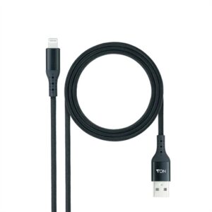Nanocable Lightning-USB A/M Cable, Black, 1m