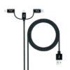 Nanocable USB to USB-C/Micro USB/Lightning Cable