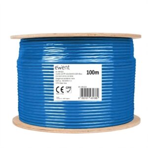Ewent CAT6A U/UTP Network Cable Reel, LSZH, 100m