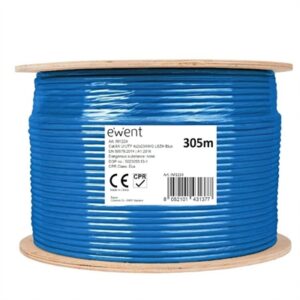 Ewent CAT6A U/UTP Network Cable Reel, LSZH, 305m