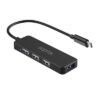 Hub USB Tipo-C APPROX 3 USB 2.0 + 1 USB 3.0