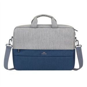 RIVACASE 7532 Grey/blue Prater 15.6" Laptop Bag Grey