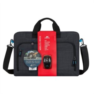 RIVACASE 8058 Bundle 17.3" laptop bag + wireless mouse