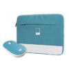 Celly Kit Sleeve Pantone + rato 15,6" Azul