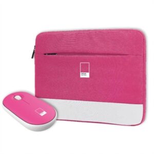 Celly Pantone Sleeve Kit + Mouse 15.6" Pink