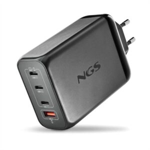 NGS CARREGADOR ULTRARRÁPIDO 240W 4 PORTAS 3 USB-C 1 USB