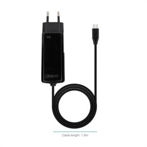 Tooq Carregador portátil GAN USB-C PD 65W Cúbico