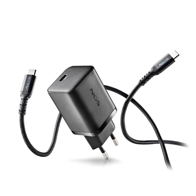 NGS 65W USB-C GAN ULTRA RAPID CHARGER WITH CABLE