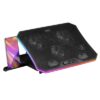 MARS GAMING Portable Cooling Base 19" + Mobile Support