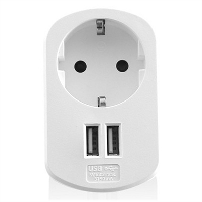 EWENT EW1211 2 Port USB Charger 3.1A