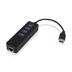 EWENT EW1140 Hub 3 ports 3.1 + 1Gbps