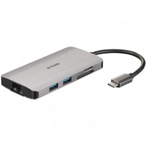 D-Link DUB-M810 USB-C 8-in-1 Hub HDMI/Eth/Card Reader