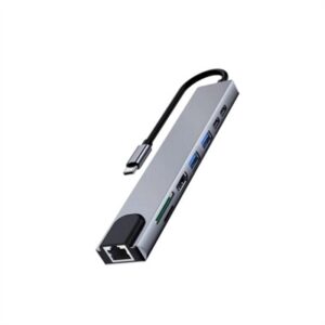 EWENT USB-C DOCKING MULTI-PORT, 8 in 1, HDMI 4K