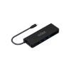 Nilox USB C 8 in 1 Dock Black