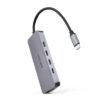 Nanocable USB-C Hub M to 4xUSB-C F + USB-C PD 100W