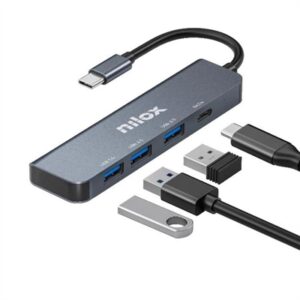 Nilox USB C Hub 3XUSB 3.0 1XUSBC