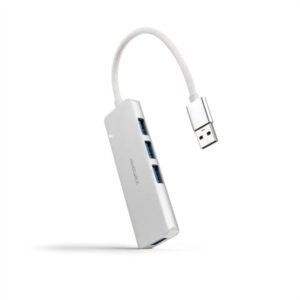 Nanocable USB 3.0 Hub 4 x USB 3.0 10cm. Grey