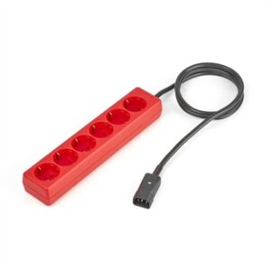 Salicru Cabo de saída vermelho c14/6-SCHUC-2m