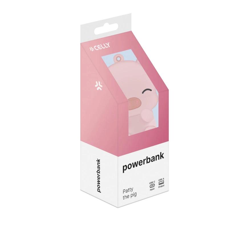 Celly Powerbank Pig 2600 mAh 10w Celly Powerbank Pig 2600 mAh 10w