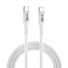 iggual Cable USB-C/USB-C 100 cm blanco Q3.0 3A
