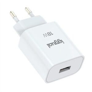 iggual Carregador 1xUSB carga rápida QC3.0 18W
