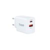 Tooq Dual USB-C + USB A Wall Charger