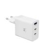 EWENT Carregador de carga rápida 65W USB-C e USB-A
