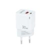 TOOQ Carregador de parede USB-C/USB-A 30W
