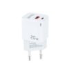 Tooq Carregador de parede USB-C/PD+USB-A/QC