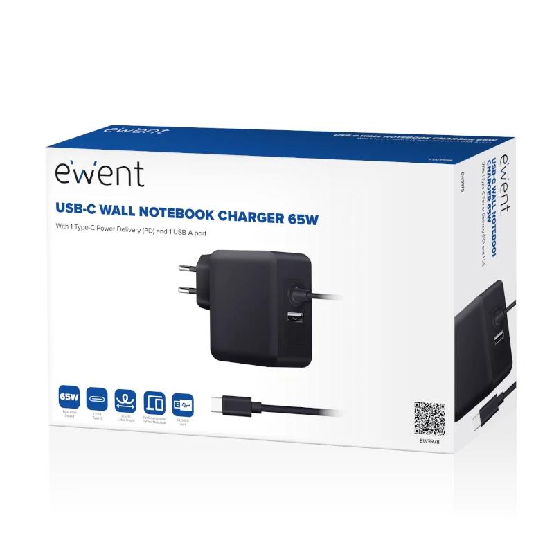 EWENT USB-C Charger 45W + USB-A Port EWENT USB-C Charger 45W + USB-A Port