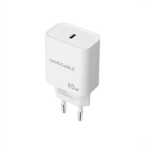 Nanocable Carregador de parede USB-C PD 20W