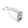 Celly Cargador Gan 1USB 1USBC 35w WH