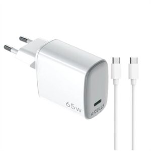Celly Gan 1c 65W + C to C Cable 2M