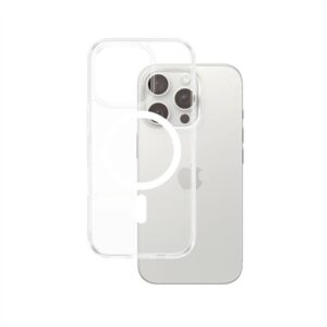 PanzerGlass Case with White MagSafe iPhone 16 Pro
