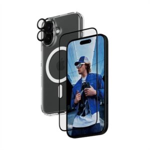 PanzerGlass 3-in-1 Protection Pack iPhone 16