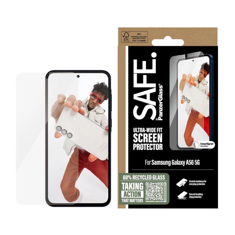 SAFE by PanzerGlass Protector for Samsung A56 5G SAFE by PanzerGlass Protector for Samsung A56 5G