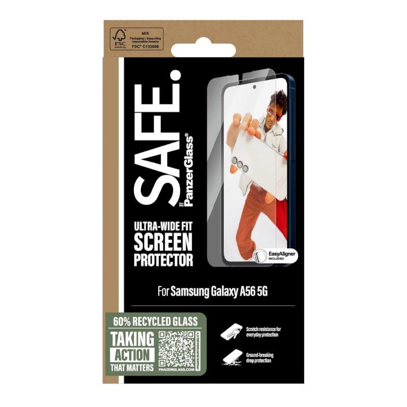 SAFE by PanzerGlass Protector for Samsung A56 5G SAFE by PanzerGlass Protector for Samsung A56 5G