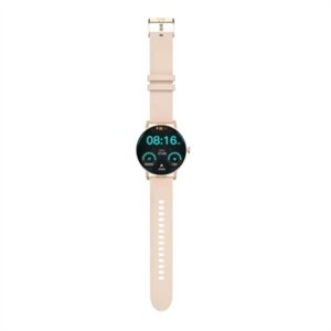 Celly Round Smartwatch Call Function Pink