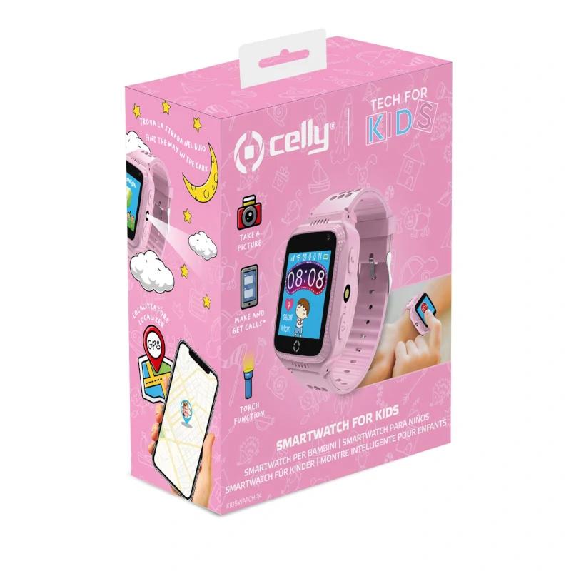 Celly Smartwatch Kids 2G Rosa Celly Smartwatch Kids 2G Rosa