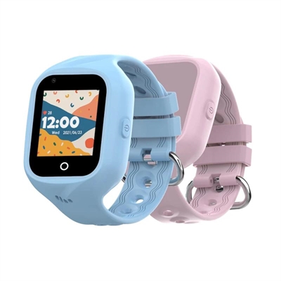 Celly Smartwatch Kids 4G 2 Straps Blue and Pink