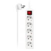 EWENT EW3916 Regleta 5 Tomadas / 1 Interruptor 1.5m