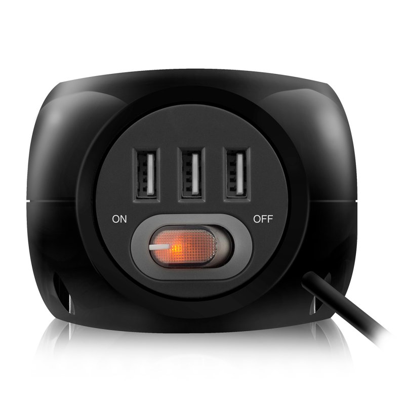 EWENT EW3938 Cube Power Strip 3 Schuko Outlets + 3 USB EWENT EW3938 Cube Power Strip 3 Schuko Outlets + 3 USB