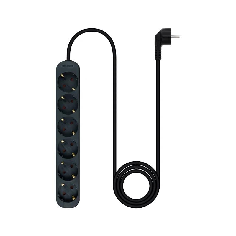 Nanocable Power Strip 6 Sockets 1.4 m Black Nanocable Power Strip 6 Sockets 1.4 m Black