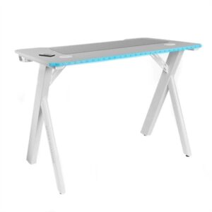 Mars Gaming RGB Desk 100cm Mat. White